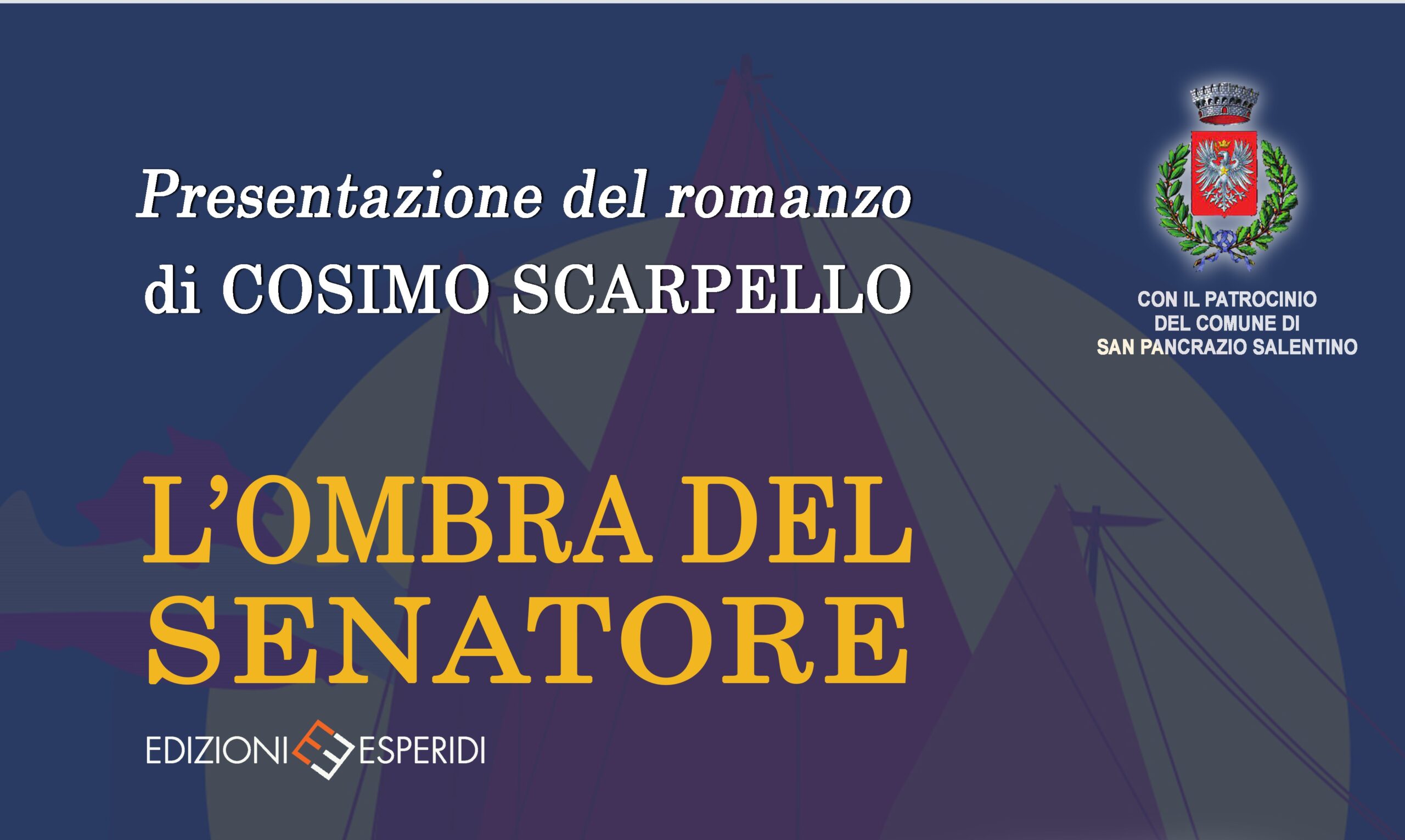 San Pancrazio S.no: Presentazione del libro di Cosimo Scarpello