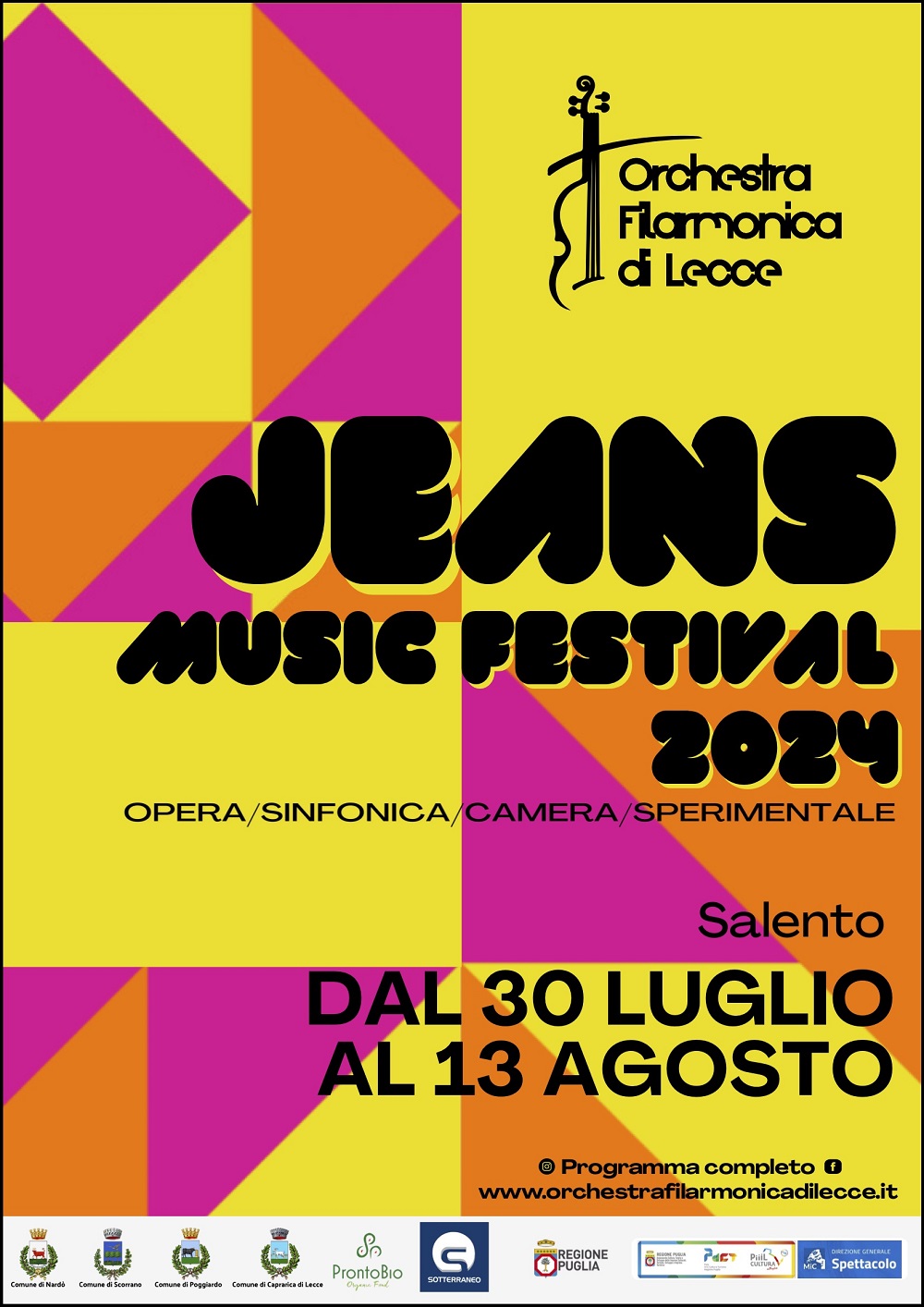 Lecce: Torna il Jeans Music Festival