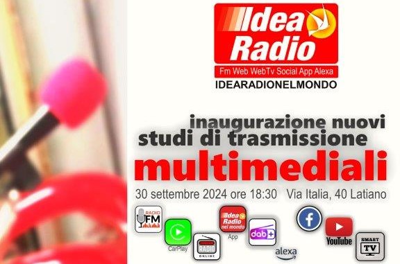 Idea Radio inaugura i Nuovi Studi di Trasmissione Multimediali