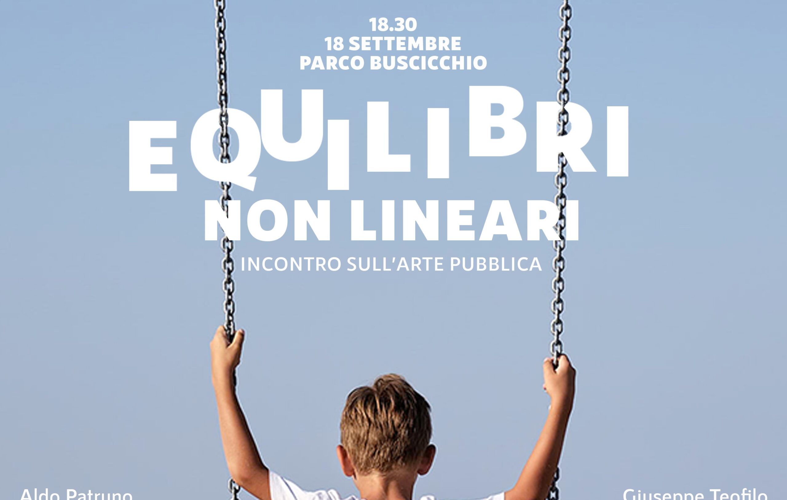 Brindisi: Equilibri non lineari Parco Buscicchio