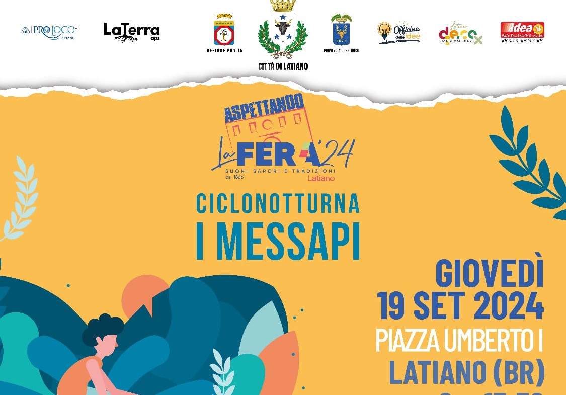 Latiano: Ciclonotturna "I Messapi"