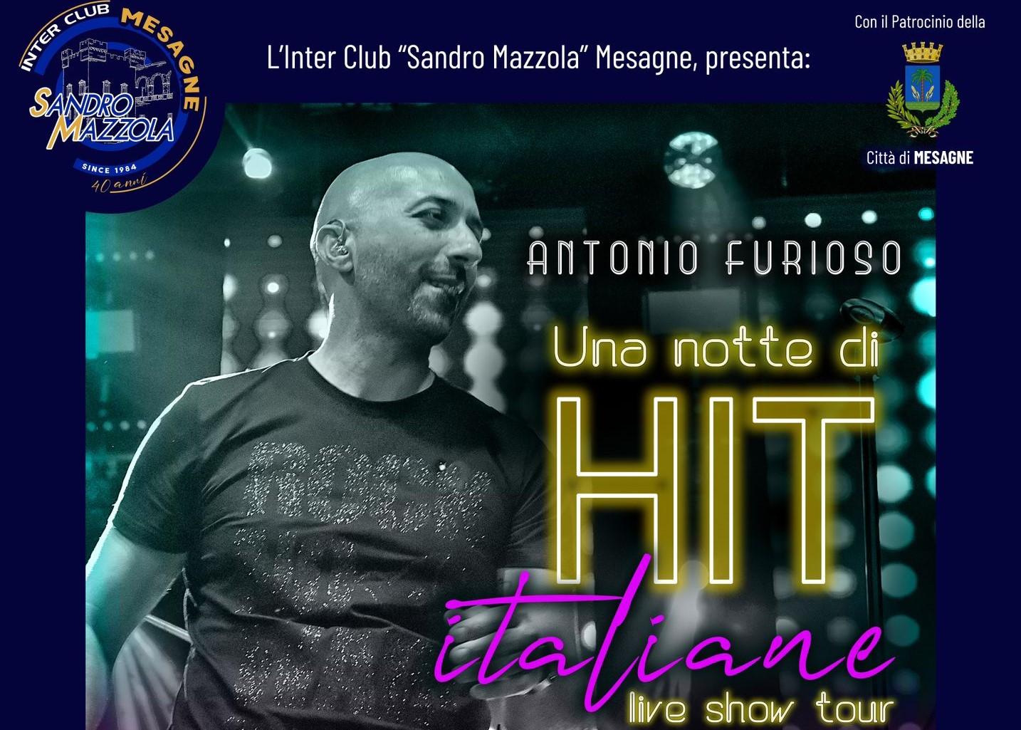 Mesagne: L'Inter Club organizza il concerto di Antonio Furioso