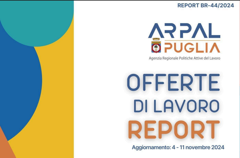 Brindisi: ARPAL. 63 annunci di lavoro sul portale regionale LavoroXTe