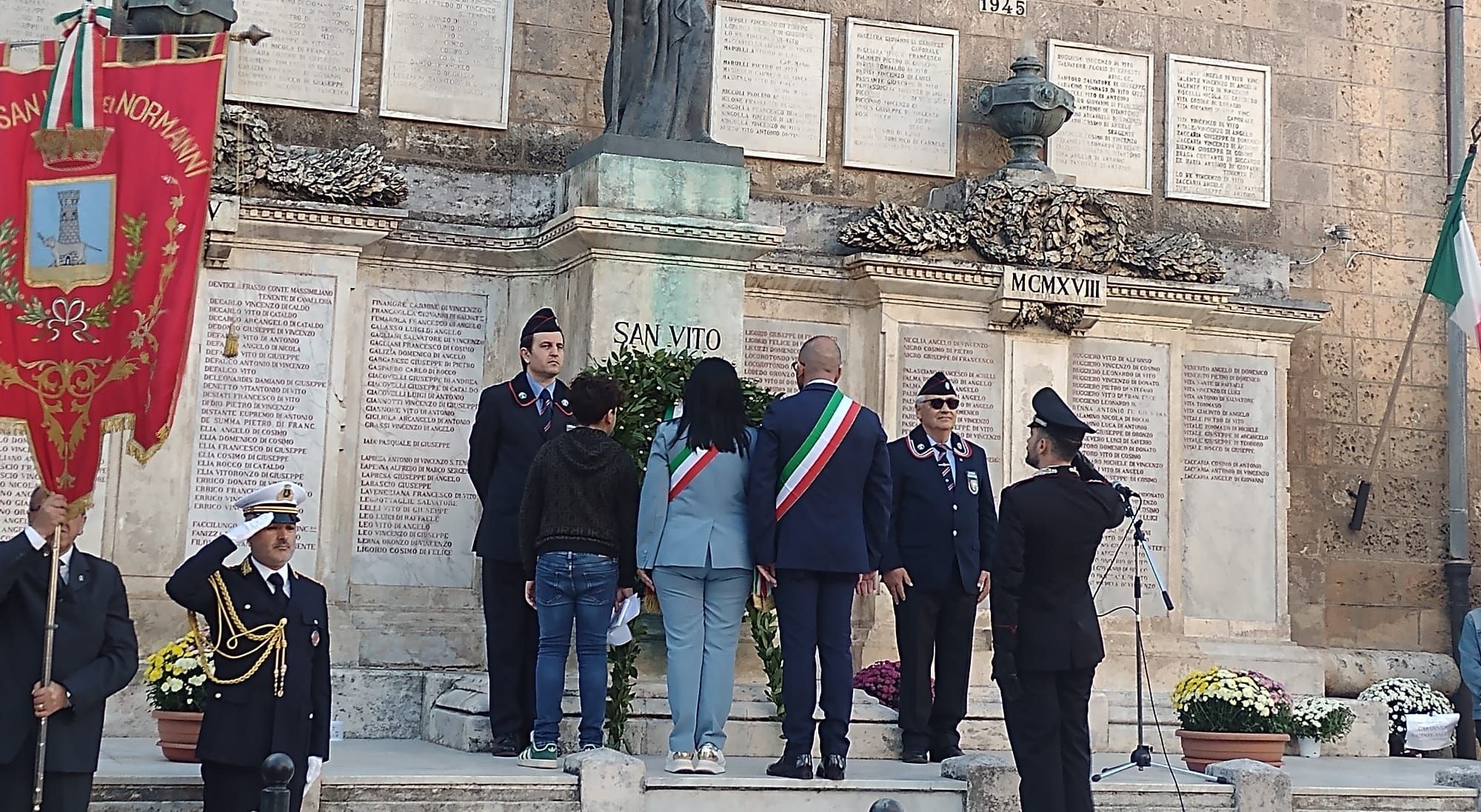 San Vito dei N.nni: Il 4 Novembre, Festa Nazionale più che mai attuale