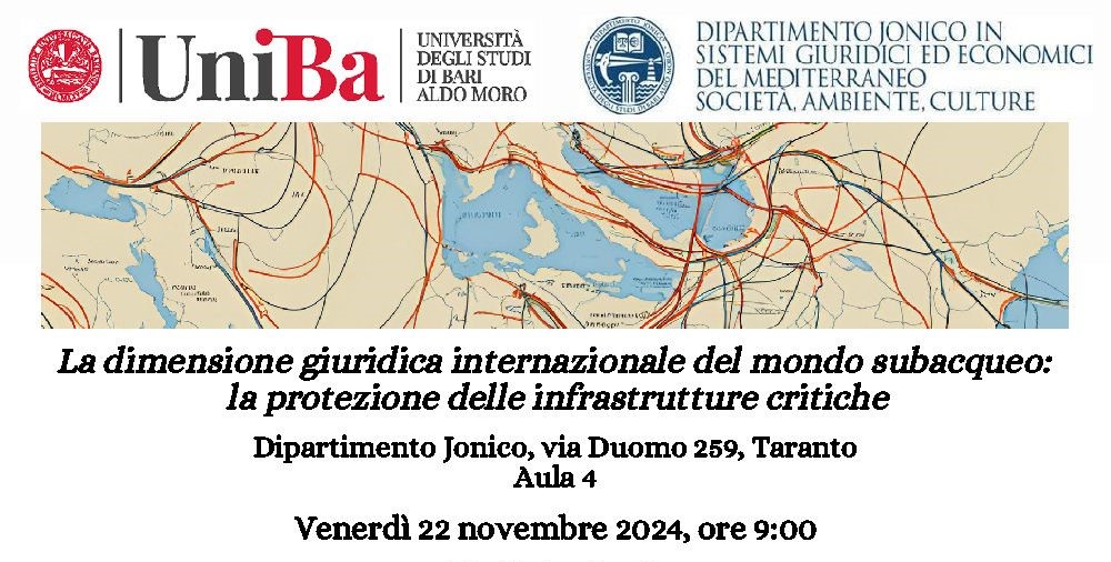 Taranto: La dimensione giuridica del mondo subacqueo